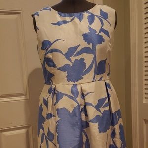 Sleeveless Floral Dress